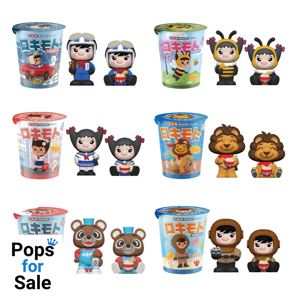 Rokimoto Blind Box Figures 10 cm Wave 2 Display (12)