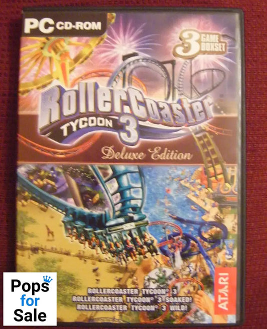 Rollercoaster Tycoon 3 Deluxe (PC DVD)