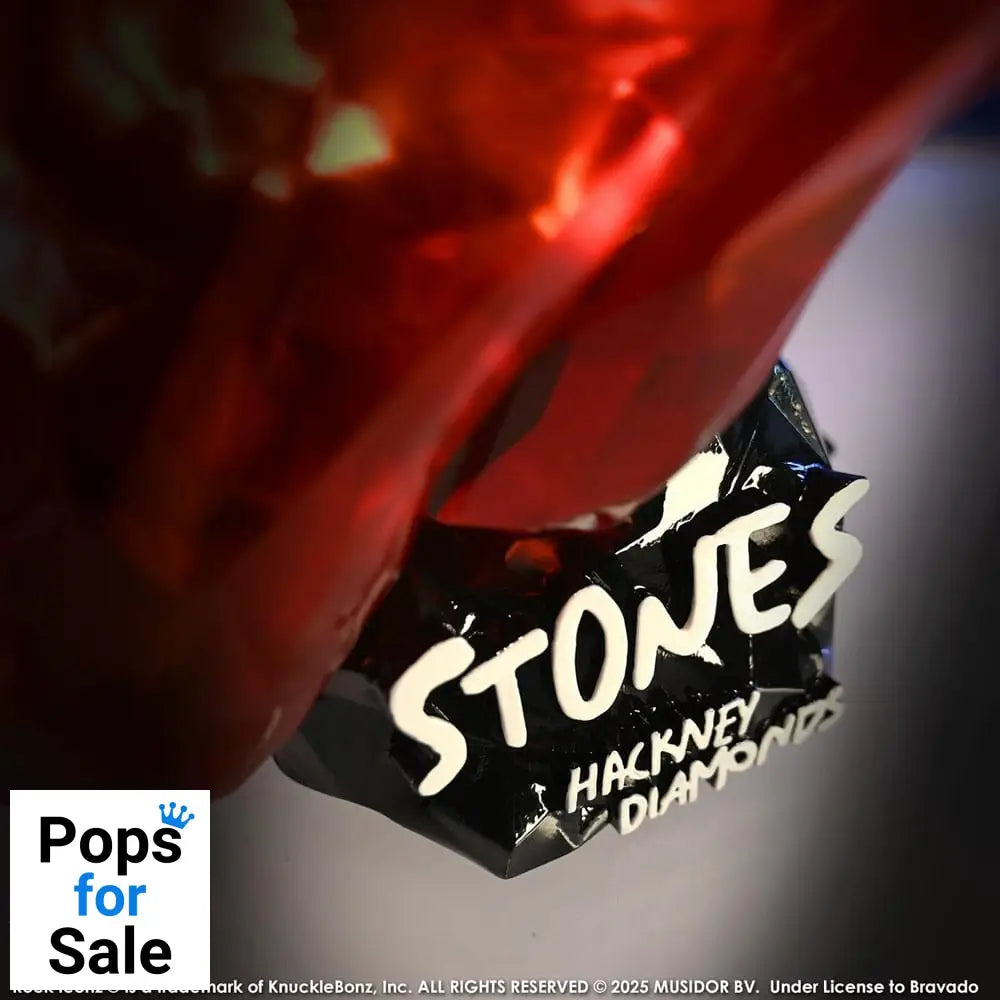 Rolling Stones 3D Vinyl Statue Licks (Hackney Diamonds Version) 22 cm