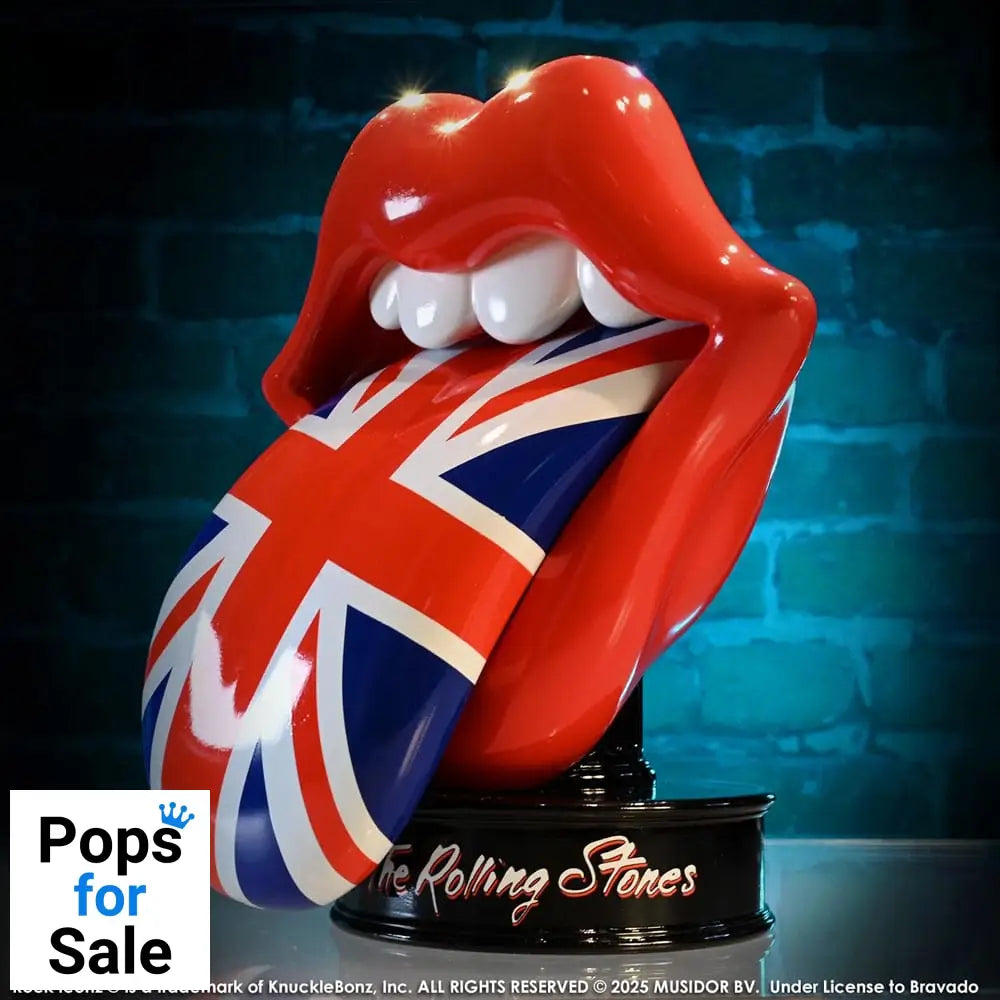 Rolling Stones 3D Vinyl Statue Licks (UK Version) 22 cm