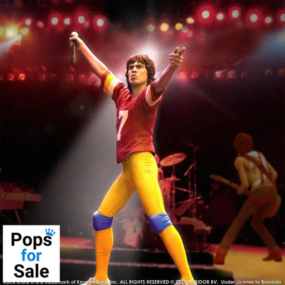 Rolling Stones Rock Iconz Statue Mick Jagger US Tour 1981 (Burgundy Jersey) 22 cm