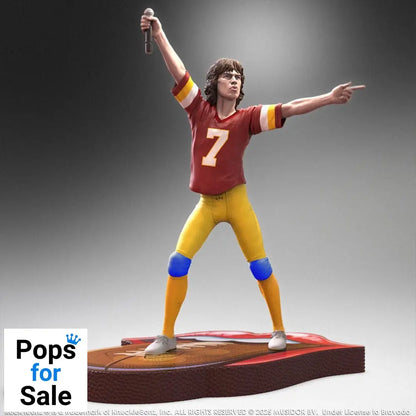 Rolling Stones Rock Iconz Statue Mick Jagger US Tour 1981 (Burgundy Jersey) 22 cm