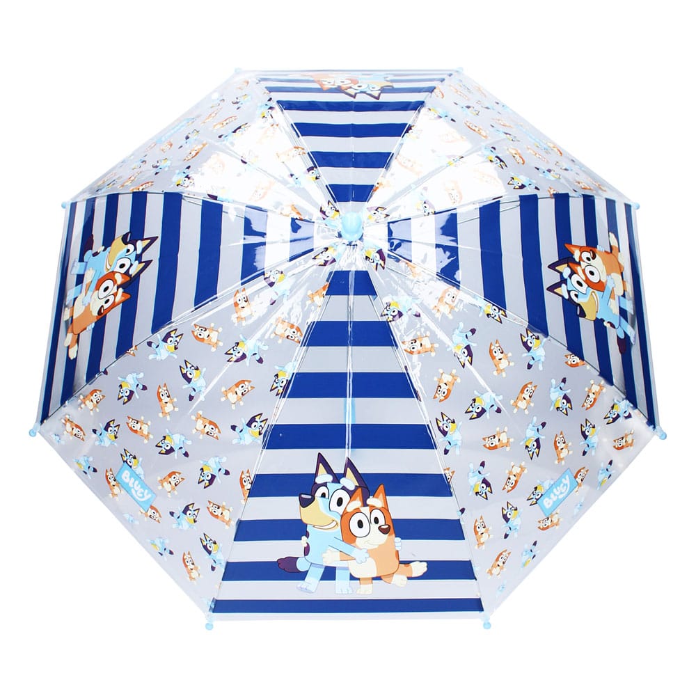 Bluey Umbrella Bluey & Bingo Rainy Days Kids NEW