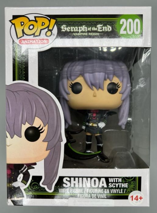 #200 Shinoa (with Scythe) Seraph of the End - Box Damaged Funko POP
