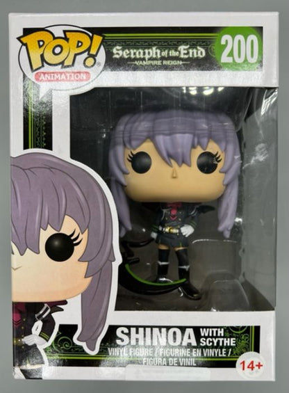 #200 Shinoa (with Scythe) Seraph of the End - Box Damaged Funko POP