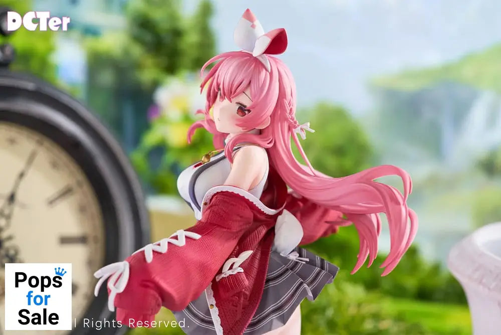 Rosuuri Original Character PVC Statue 1/7 White Rabbit Rosu Casual Clothes Ver. 25 cm