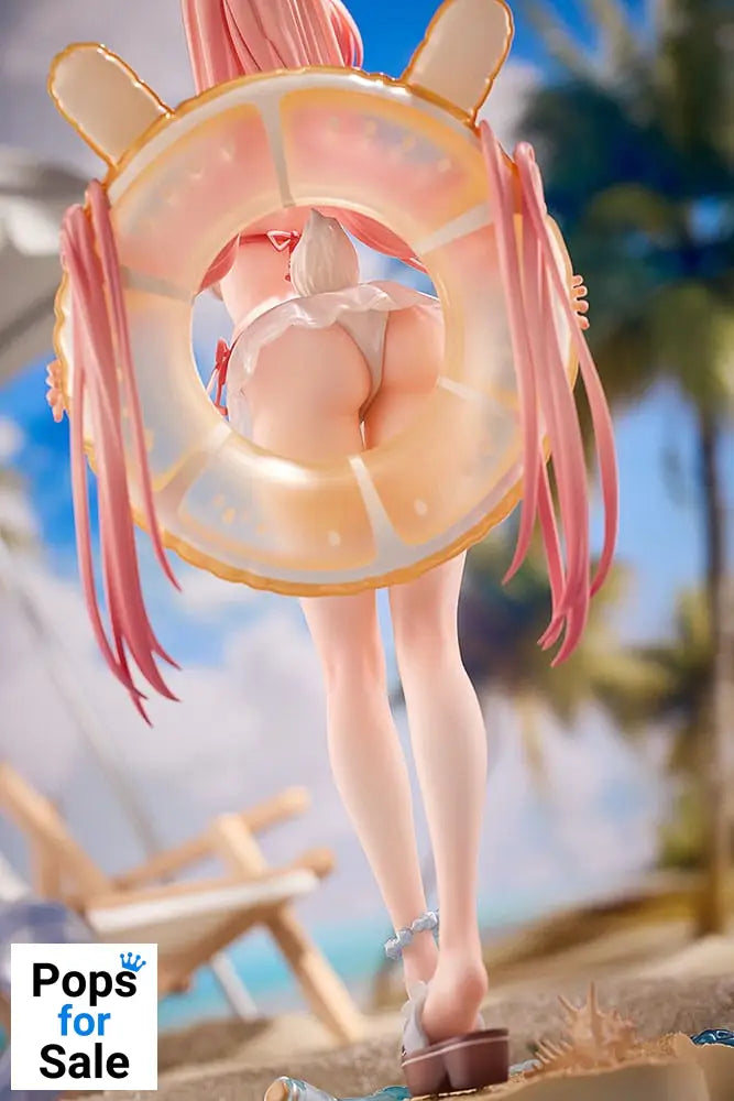 Rosuuri Original Character PVC Statue 1/7 White Rabbit Rosu: Swimsuit Ver. 25 cm