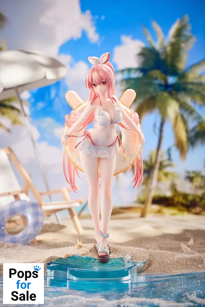 Rosuuri Original Character PVC Statue 1/7 White Rabbit Rosu: Swimsuit Ver. 25 cm