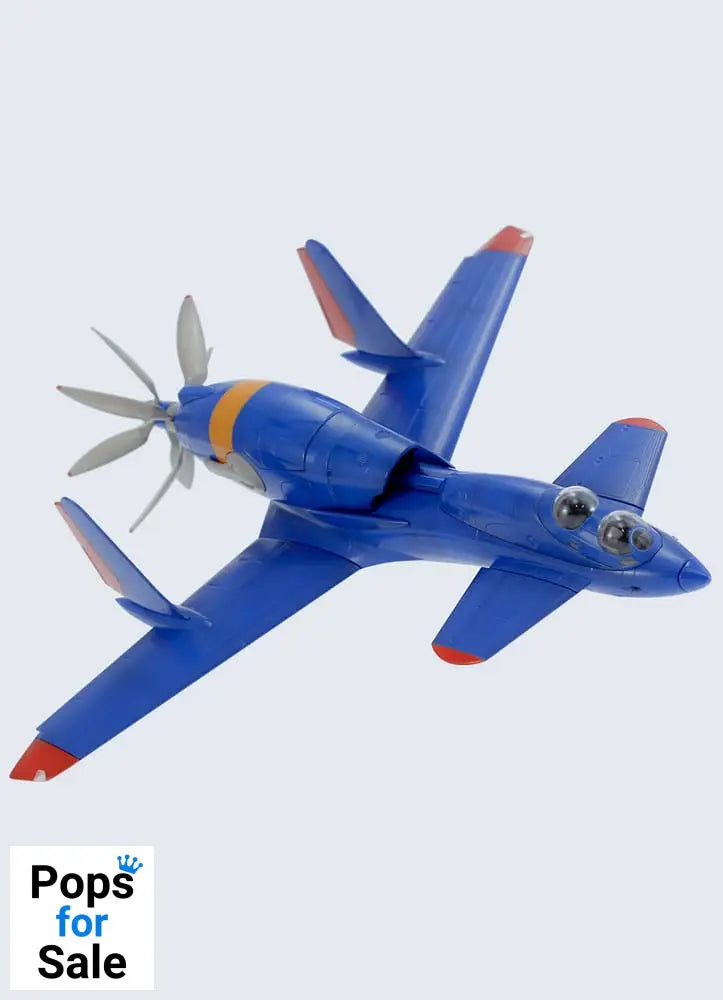 Royal Space Force: The Wings of Honnêamis Plastic Model Kit 1/72 Honneamise Oukoku Air Force Fighter Schira-DOW 3rd (Two-seater) 21 cm