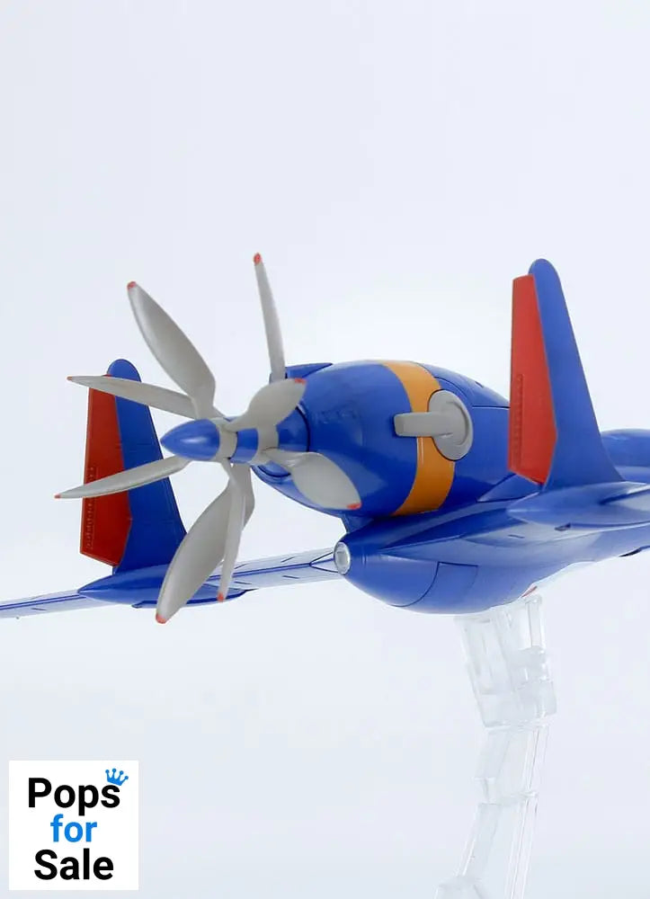 Royal Space Force: The Wings of Honnêamis Plastic Model Kit 1/72 Honneamise Oukoku Air Force Fighter Schira-DOW 3rd (Two-seater) 21 cm