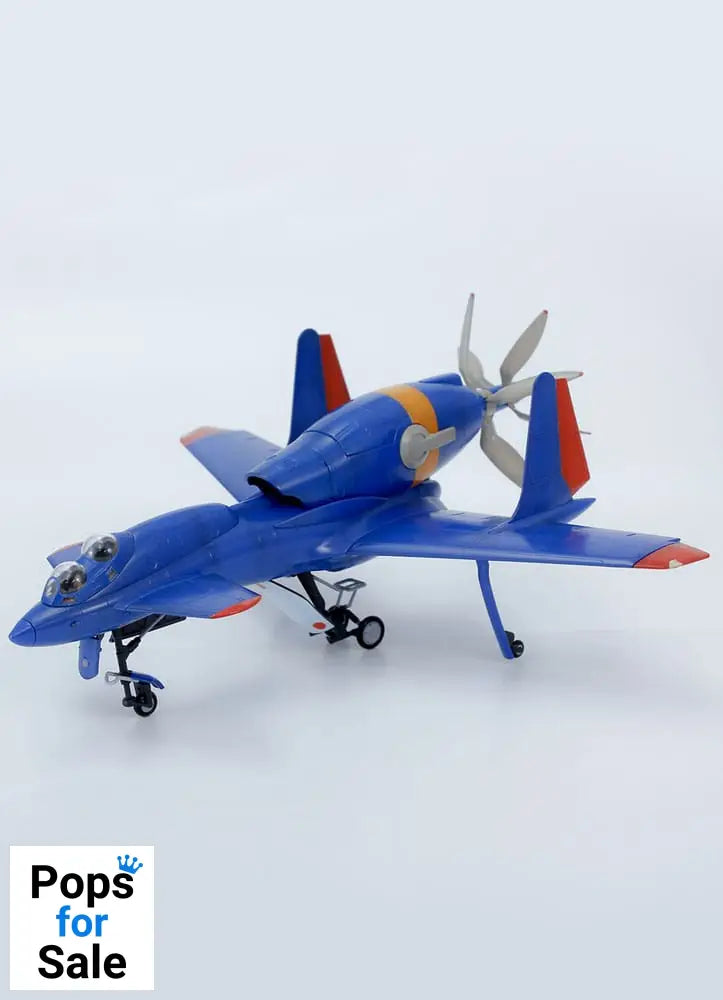 Royal Space Force: The Wings of Honnêamis Plastic Model Kit 1/72 Honneamise Oukoku Air Force Fighter Schira-DOW 3rd (Two-seater) 21 cm