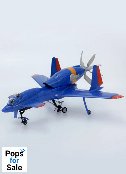 Royal Space Force: The Wings of Honnêamis Plastic Model Kit 1/72 Honneamise Oukoku Air Force Fighter Schira-DOW 3rd (Two-seater) 21 cm