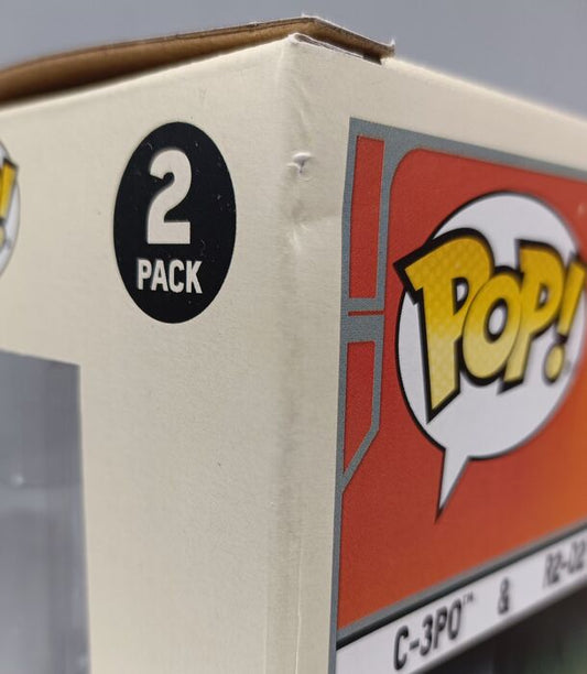 [2 Pack] R2-D2 & C-3PO (Concept) Star Wars - Box Damaged Funko POP