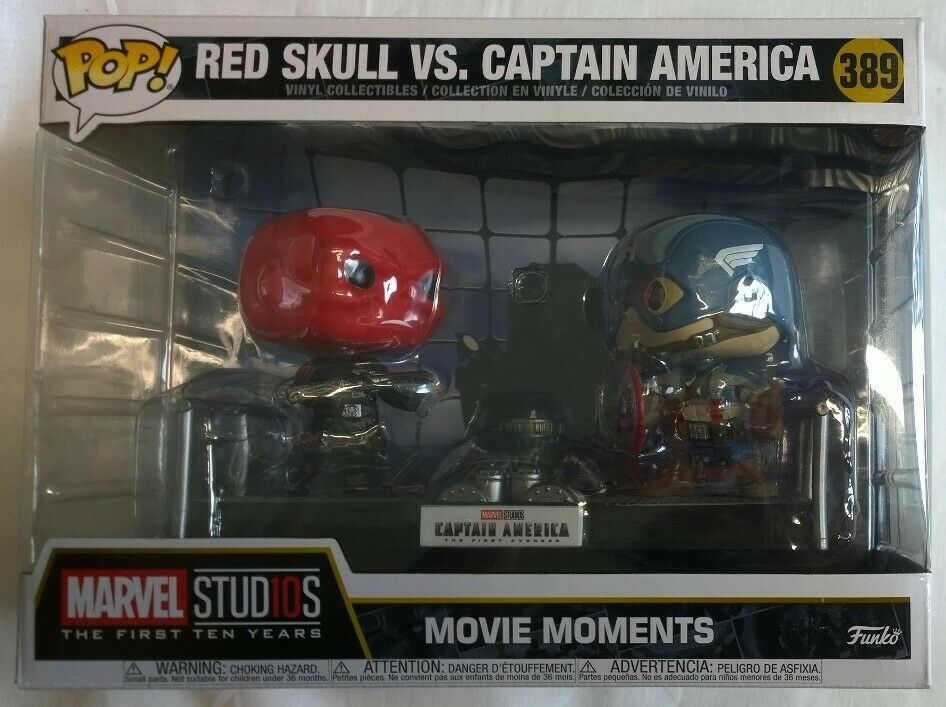 #389 Red Skull vs. Captain America Movie Moment - Marvel Funko POP