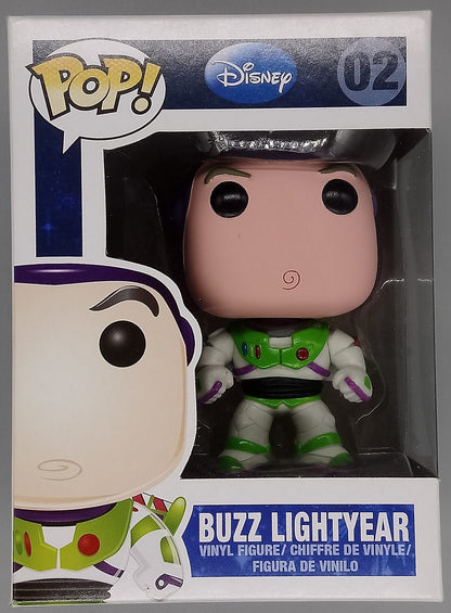 02 Buzz Lightyear - Disney Toy Story (Blue Logo) Funko POP