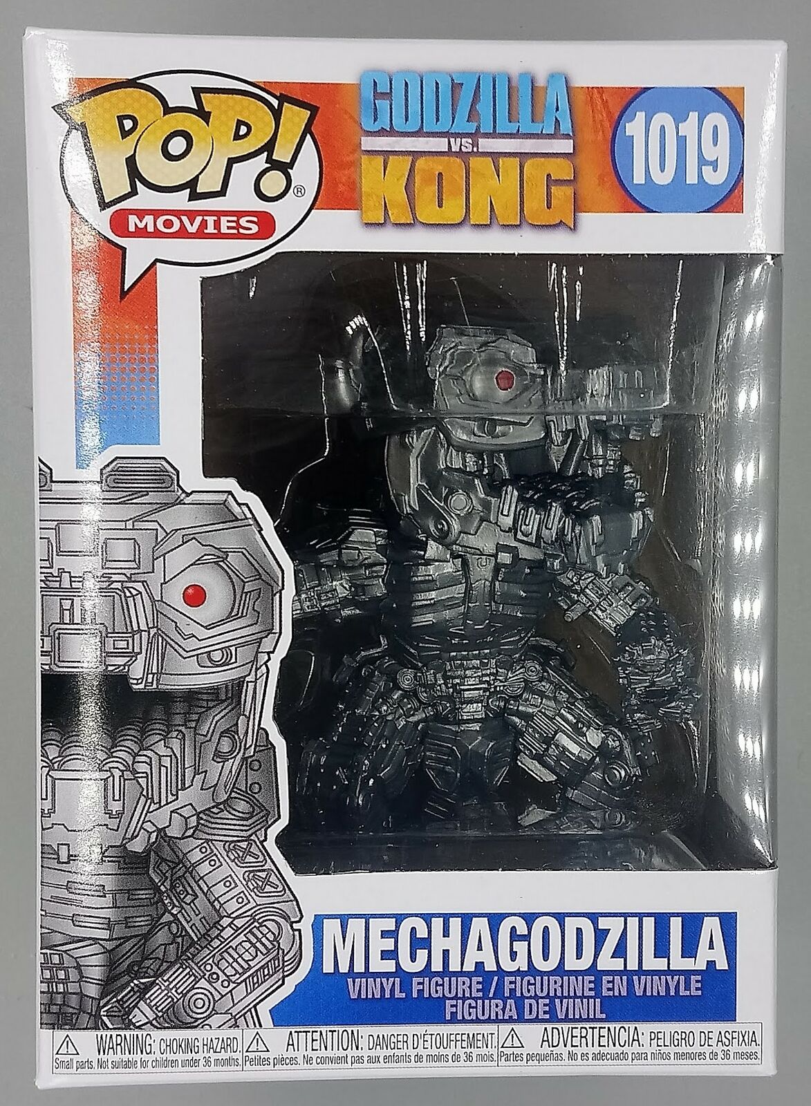 1019 Mechagodzilla - Metallic - Godzilla Vs Kong Funko POP