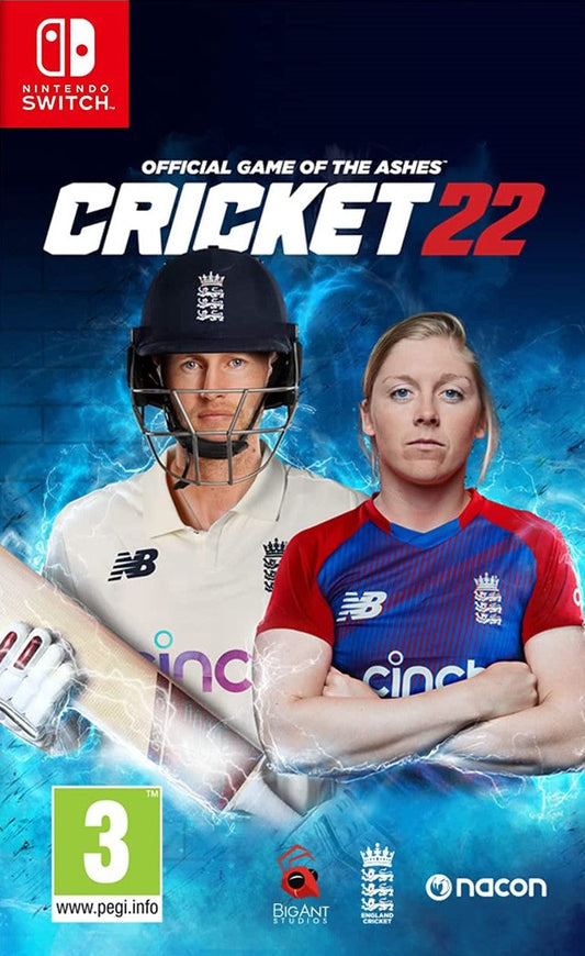 Cricket 22: The Official Game of the Ashes for Nintendo Switch