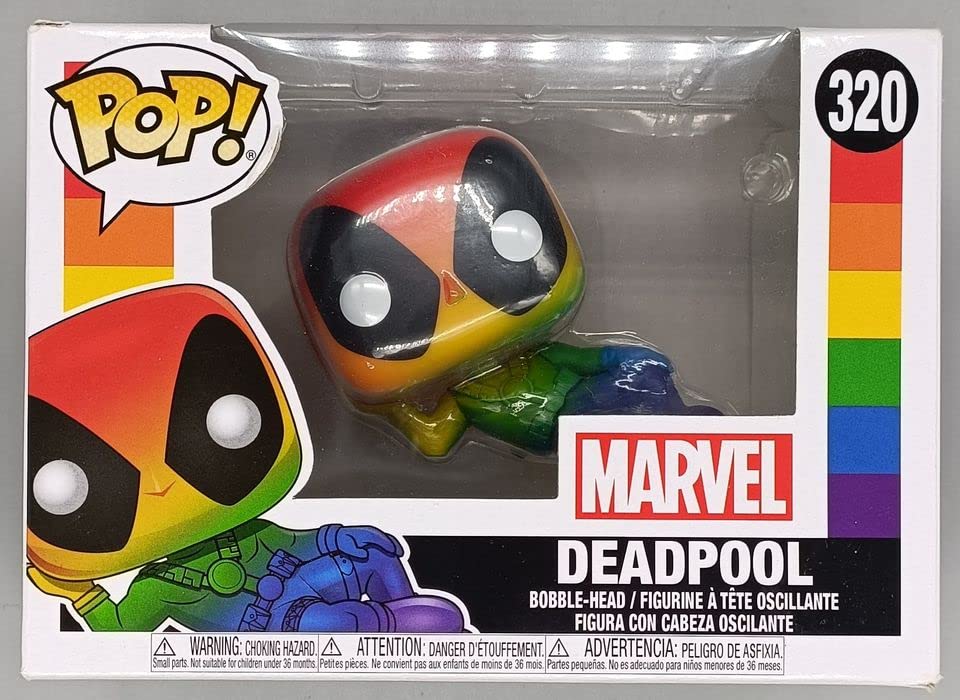 320 Deadpool (Casual Pride) - Marvel - Funko POP - Box Damaged