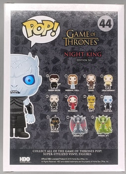 #44 Night King - Glow - Game of Thrones Funko POP