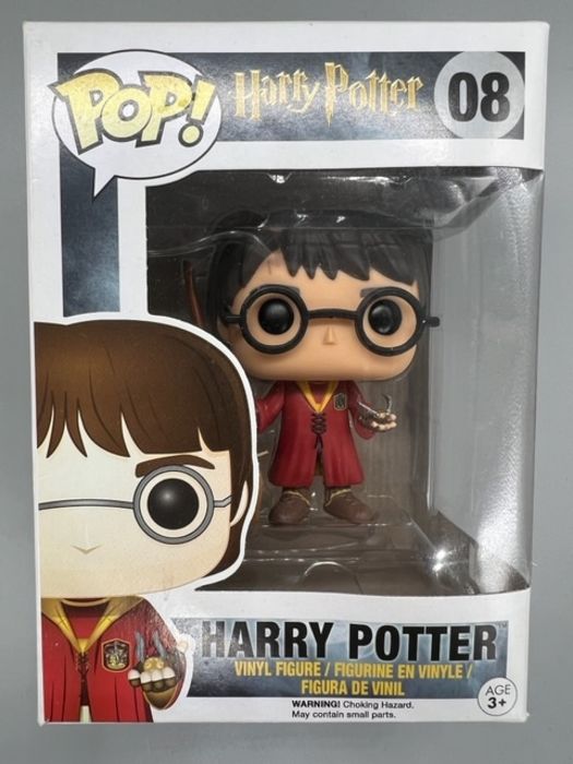 08 Harry Potter (Quidditch) - Harry Potter - Box Damaged Funko POP