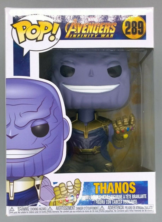 #289 Thanos - Marvel Avengers Infinity War - Box Damaged Funko POP
