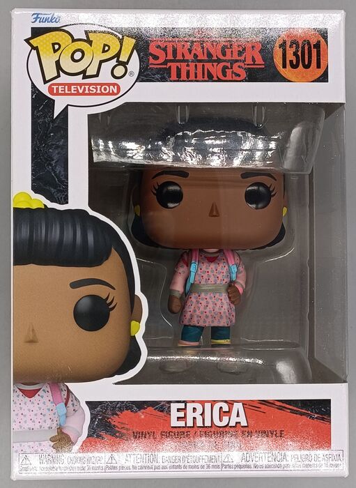 #1301 Erica - Stranger Things - Box Damaged Funko POP