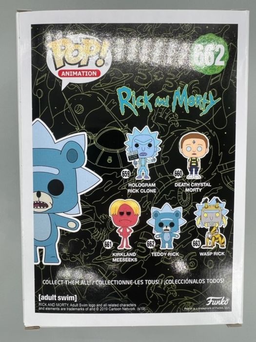 662 Teddy Rick - Rick and Morty Funko POP