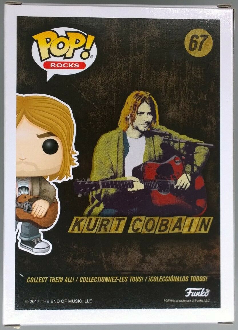 #67 Kurt Cobain (Unplugged) - Nirvana Funko POP