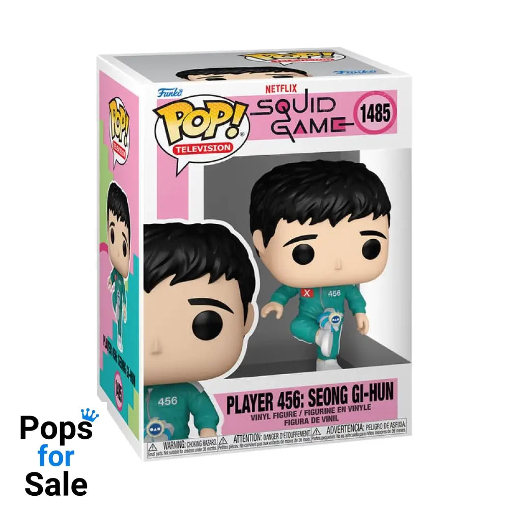 1485 Player 456 Seong Gi-Hun (Kicking Jegi) - Squid Game Funko Pop Presale