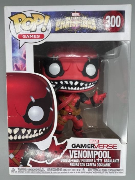 #300 Venompool - Marvel Contest Of Champions - Box Damaged Funko POP