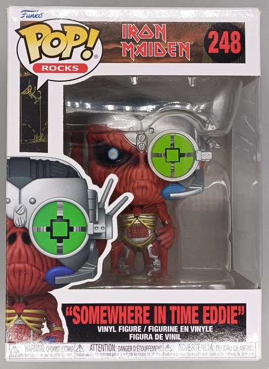248 Somewhere in Time Eddie - Iron Maiden - Funko POP - Box Damaged