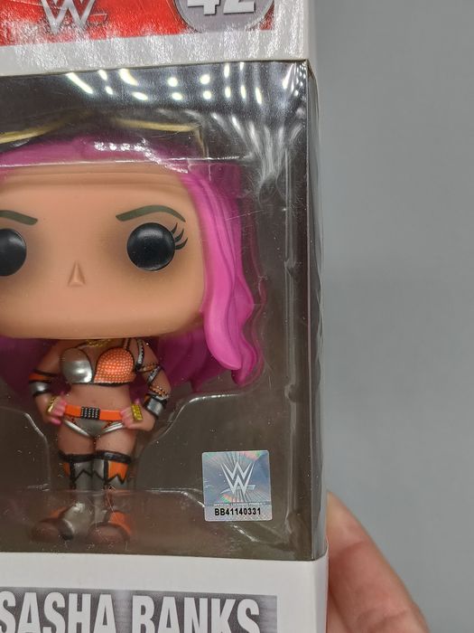 42 Sasha Banks - WWE - Funko POP - Box Damaged