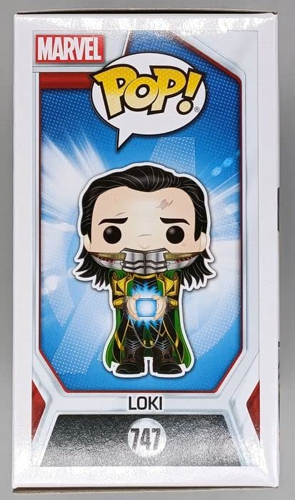 747 Loki (w/ Tesseract) - Glow - Marvel Avengers Endgame Funko POP