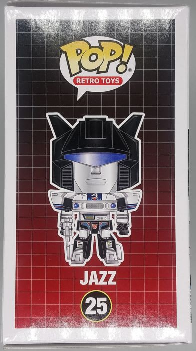 #25 Jazz - Transformers - Box Damaged Funko POP