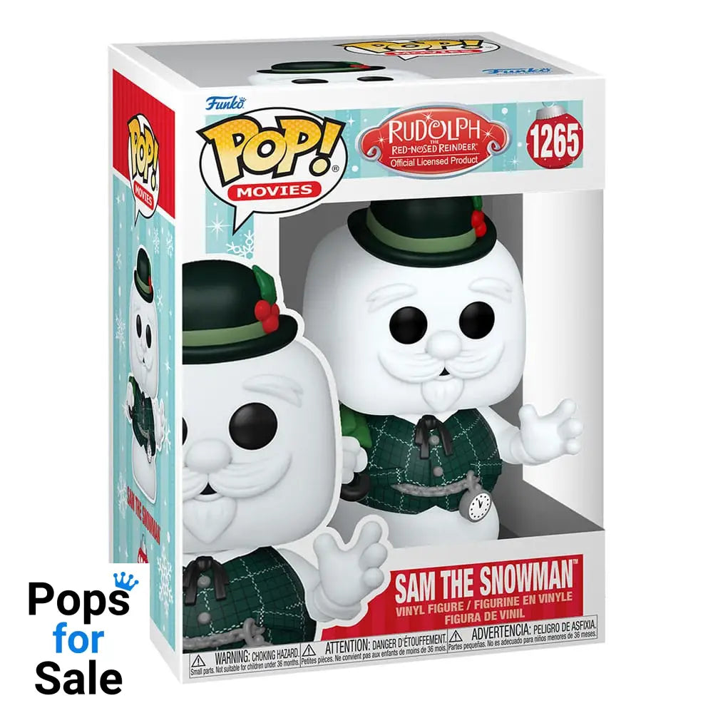 Rudolph the Red-Nosed Reindeer POP! Movies Vinyl Figure Sam the Snowman 9 cm