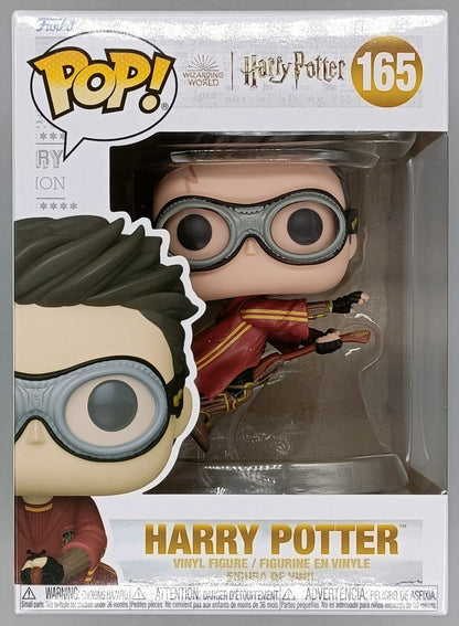165 Harry Potter w/Broom (Quidditch) - Harry Potter - Brand New Funko POP