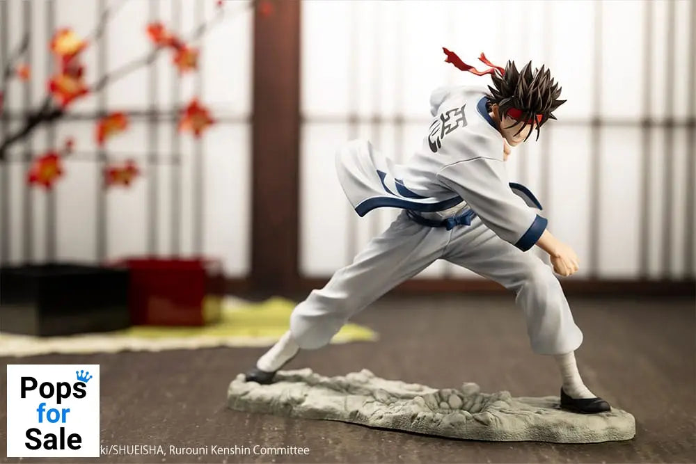 Rurouni Kenshin ARTFXJ Statue 1/8 Sanosuke Sagara 18 cm