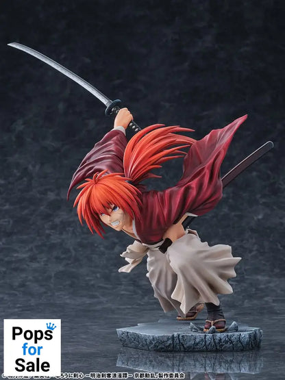 Rurouni Kenshin: Meiji Kenkaku Romantan Kyoto Douran PVC Statue 1/6 Kenshin Himura Amakakeruryuunohirameki Ver. 26 cm