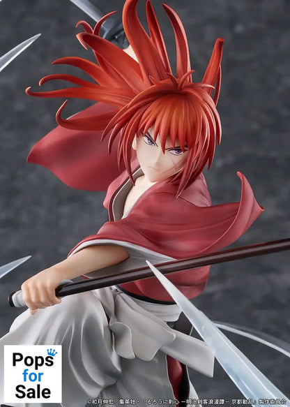 Rurouni Kenshin: Meiji Kenkaku Romantan Kyoto Douran PVC Statue 1/7 Kenshin Himura Souryusen Ver. 27 cm Statues