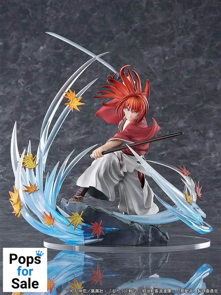 Rurouni Kenshin: Meiji Kenkaku Romantan Kyoto Douran PVC Statue 1/7 Kenshin Himura Souryusen Ver. 27 cm