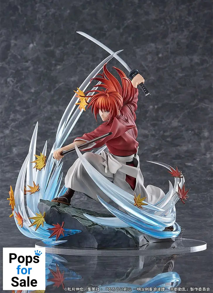 Rurouni Kenshin: Meiji Kenkaku Romantan Kyoto Douran PVC Statue 1/7 Kenshin Himura Souryusen Ver. 27 cm