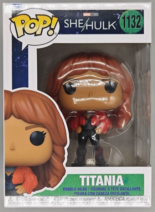 #1132 Titania - Marvel She-Hulk - Brand New Funko POP in Protector