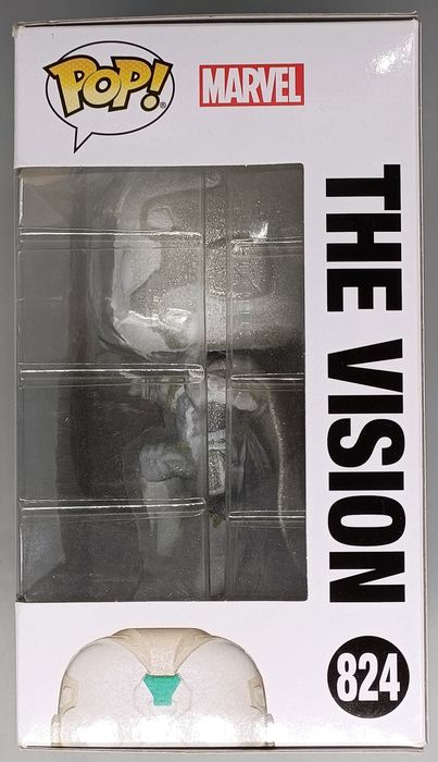 #824 The Vision Diamond - Marvel Wandavision - Box Damaged Funko POP