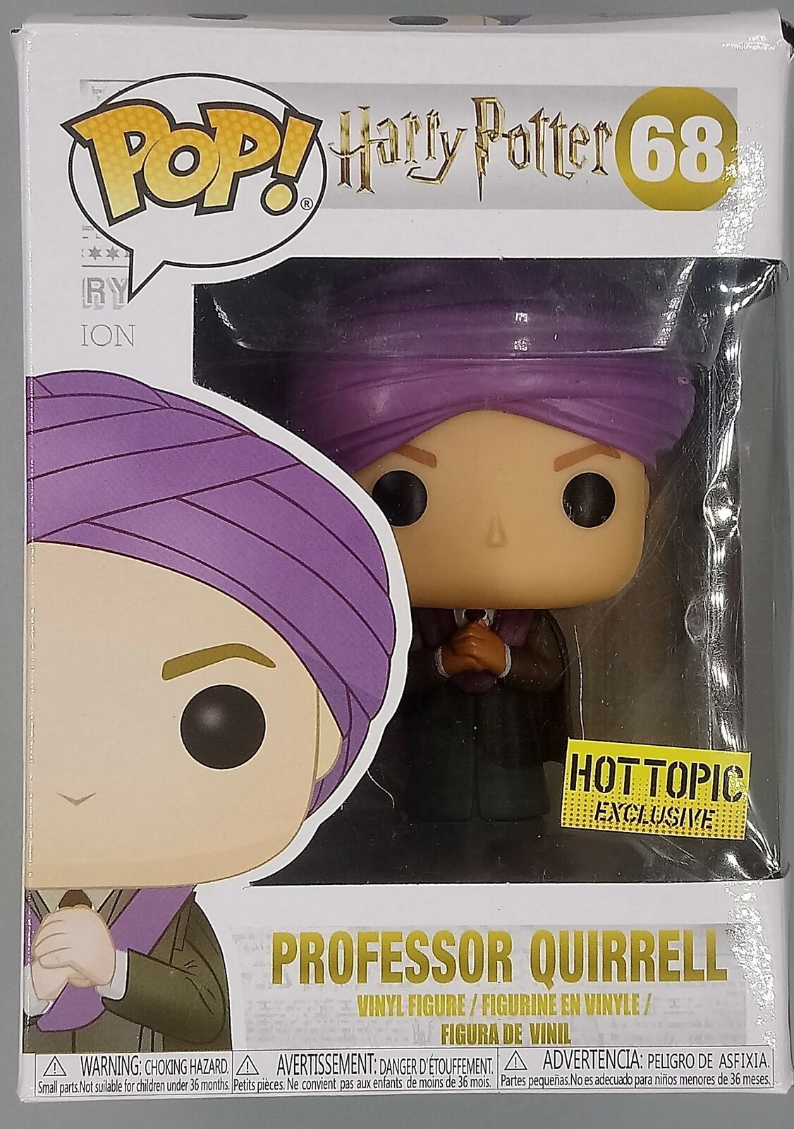 68 Professor Quirrell - Harry Potter 2018 Con - Box Damaged Funko POP