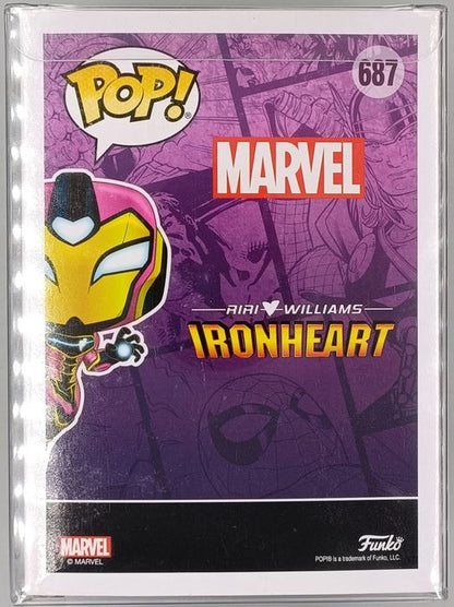 687 Ironheart - Glow Chase Edition - Marvel Funko POP