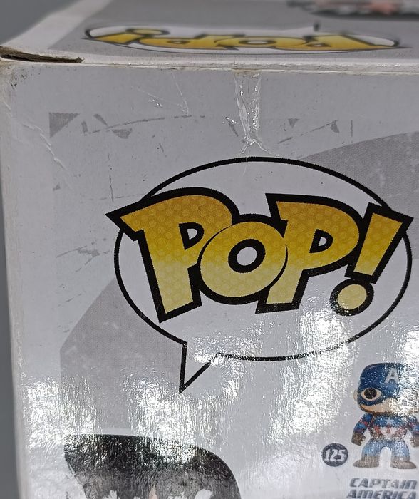 140 Crossbones (Battle Damage) Marvel Captain America Box Damaged Funko POP