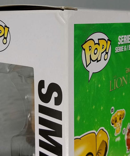 #85 Simba - Flocked - Disney Lion King - Box Damaged Funko POP