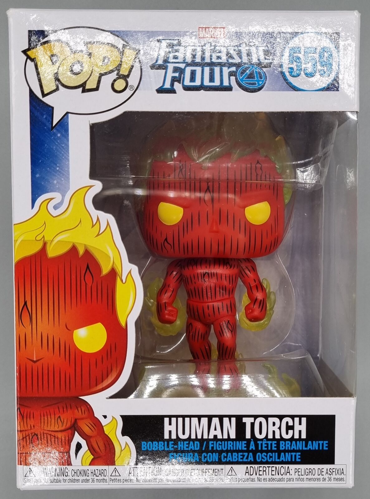 559 Human Torch - Marvel Fantastic Four Funko POP