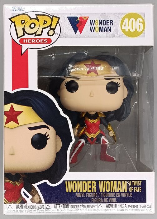 #406 Wonder Woman (A Twist of Fate) - DC Funko POP