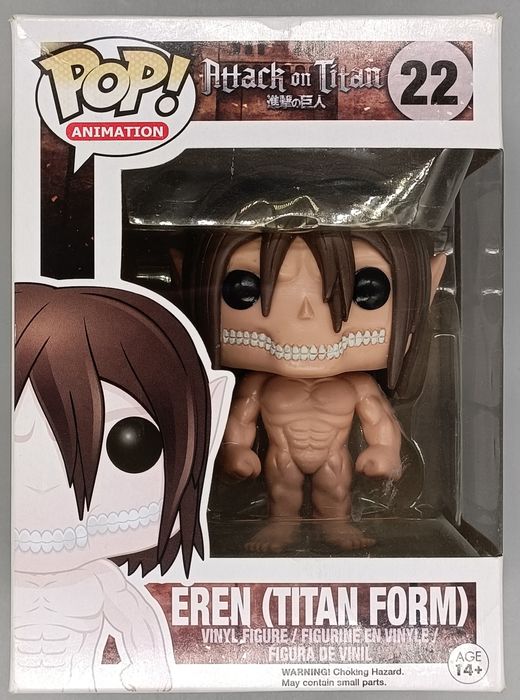 22 Eren (Titan Form) - Attack on Titan Funko POP - Box Damaged
